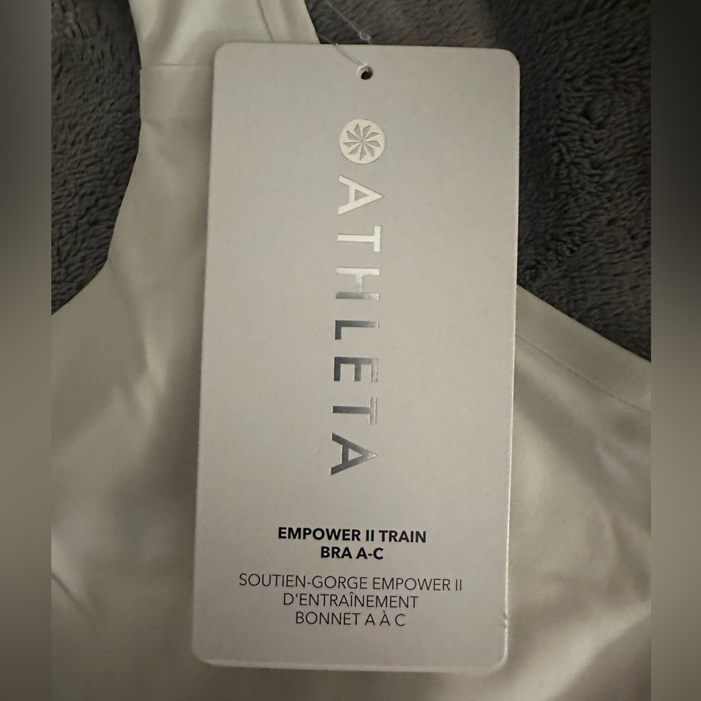 Athleta Empower Train Sports Bra New A-C - Picture 8 of 10